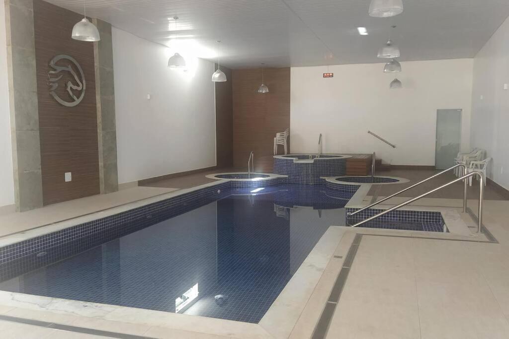 Lindo Flat Em Aguas De Lindoia อากวัสจิลิงดอยา ภายนอก รูปภาพ